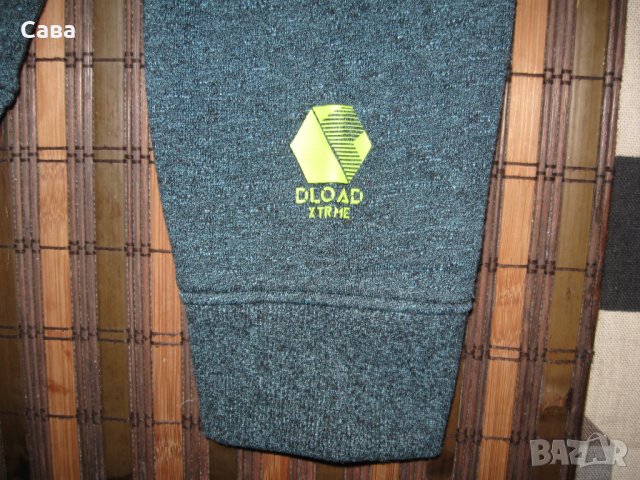 Ватирана блуза DOWNLOAD  мъжка,С, снимка 4 - Блузи - 39396989