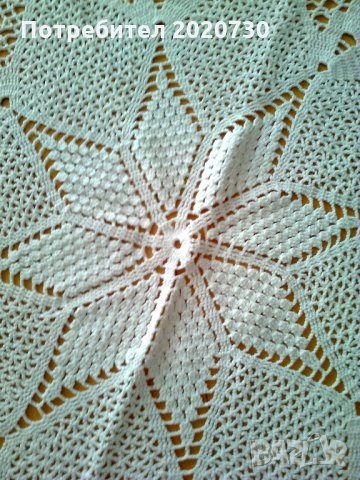 Покривка за маса плетена на 1 кука , снимка 3 - Покривки за маси - 29383448