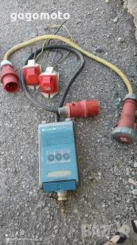 ЕВРО БУКСА, Трифазен кабел 380V, трифазен удължител, трифазен преход made in USA, MADE IN GERMANY, снимка 4 - Други машини и части - 47488324