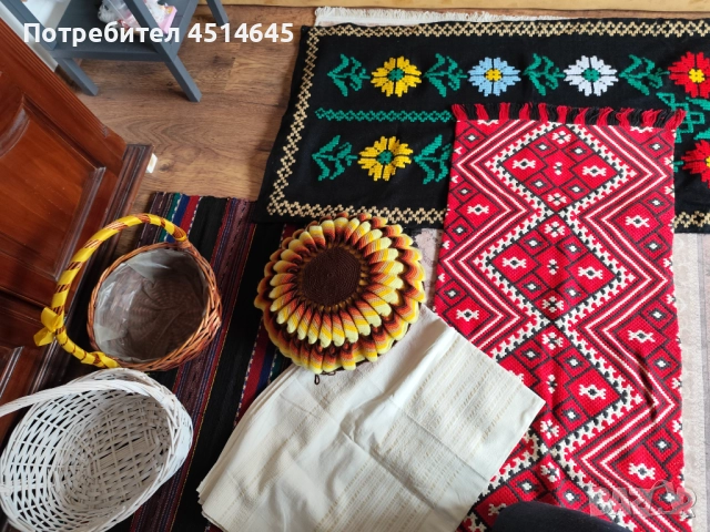 Етно текстил черги и ковьорчета, снимка 6 - Антикварни и старинни предмети - 52216205