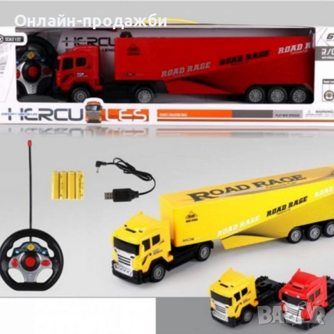 Камион с дистанционно управление Hercules Road Rage, снимка 2 - Коли, камиони, мотори, писти - 52246022