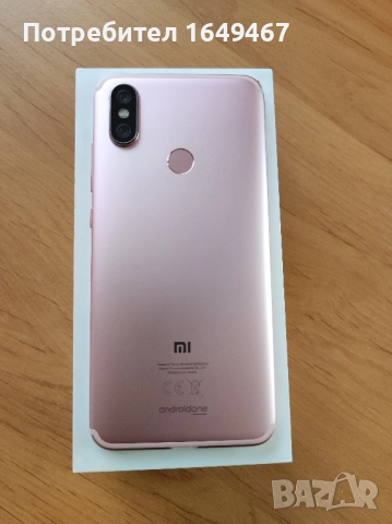 Xiaomi Mi A2 64GB Rose Gold, снимка 3 - Xiaomi - 52482464