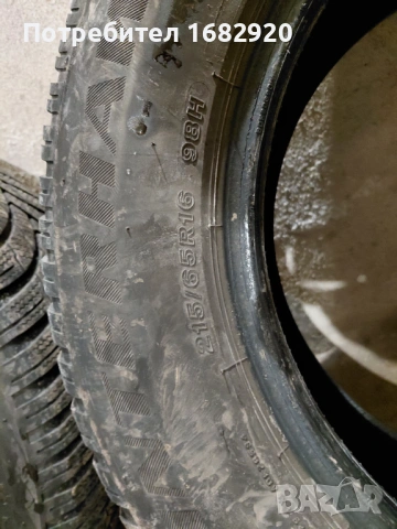 Зимни гуми Firestone Winterhawk 215/65 r16 DOT 2021, снимка 3 - Гуми и джанти - 53087900