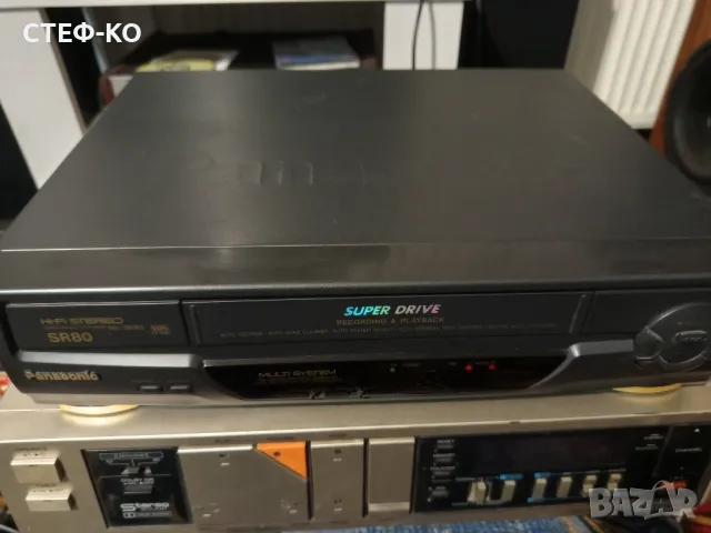Panasonic NV SR80 vhs - видео, снимка 4 - Плейъри, домашно кино, прожектори - 48950326