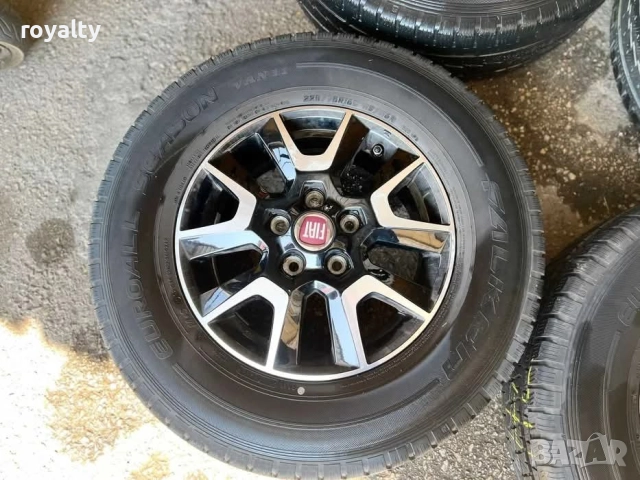 5х118 16 Джанти Fiat Ducato Peugeot Boxer Citroen Jumper 5x118 Дукато Боксер Джъмпер, снимка 5 - Аксесоари и консумативи - 51610169