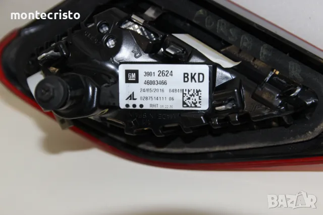Десен вътрешен стоп Opel Corsa E 5-врати  (2015-2019г.) десен стоп заден капак 13428452 / 39012624, снимка 6 - Части - 50338605