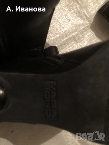 Дамски боти естествена кожа Vagabond, снимка 6 - Дамски боти - 30634404