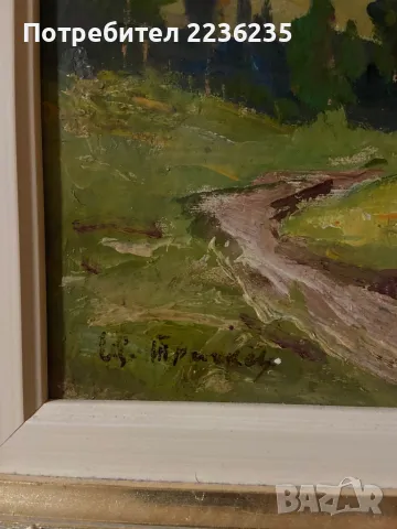 Продавам картина на художника Иван Тричков, снимка 2 - Картини - 49171540