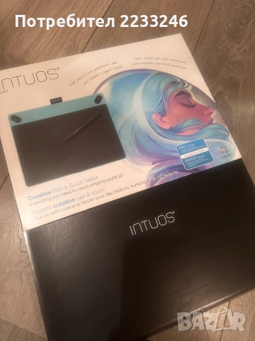 Графичен таблет Wacom Intuos, снимка 5 - Друга електроника - 52472985