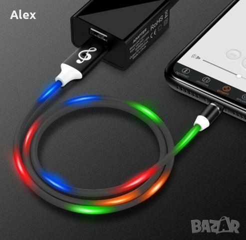 Магнитен кабел със сензор за звук