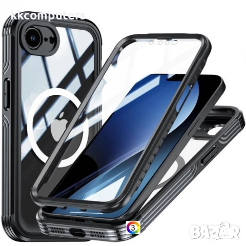 Apple iPhone 16e RedPepper Tempered Glass MagSafe Калъф и Протектор