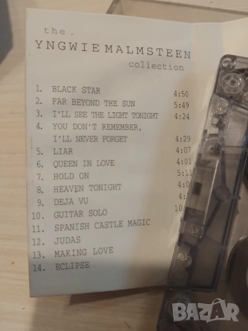 Yngwie Malmsteen - Collection - аудио касета музика, снимка 2 - Аудио касети - 52915608