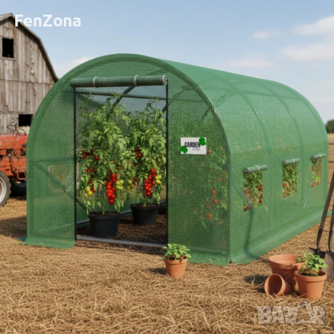 Градинска оранжерия - 4 х 2,5 х 2м. сегменти - 3, снимка 8 - Оранжерии - 54051493