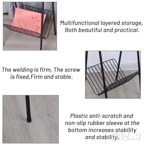 Мултифункционална помощна масичка JH812800, снимка 5 - Маси - 42837713