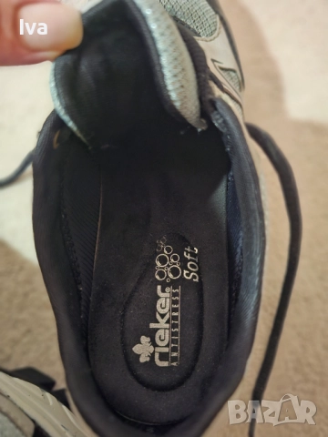 Туристически обувки Rieker, 42 рр, отлични!, снимка 6 - Маратонки - 52738528