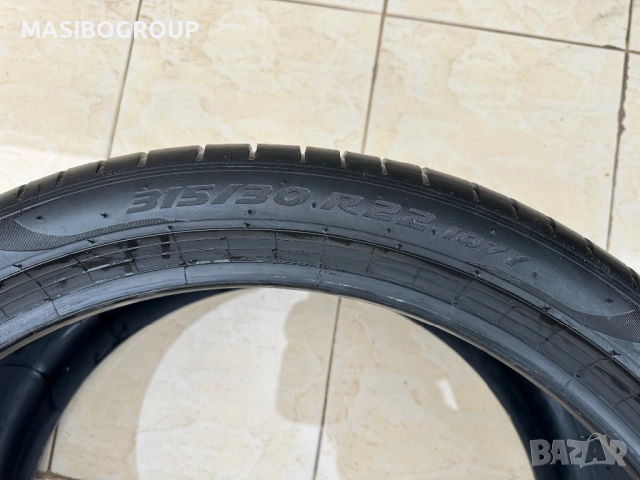 Гуми летни гума спорт пакет 275/35/22” 315/30/22” PIRELLI P ZERO , снимка 9 - Гуми и джанти - 52519015