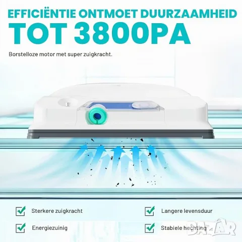 Робот за почистване на прозорци HAUSHOF, снимка 4 - Смарт домашни устройства (Smart Home) - 56211639