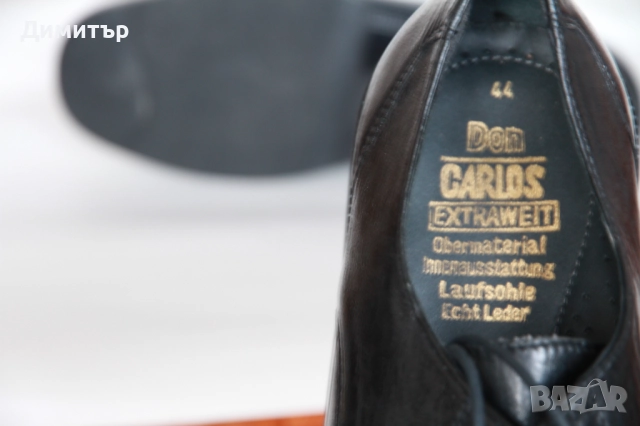 Нови мъжки черни обувки Don Carlos, снимка 7 - Официални обувки - 52106137