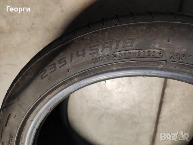 2бр.летни гуми 235/45/18 Falken, снимка 3 - Гуми и джанти - 52466938