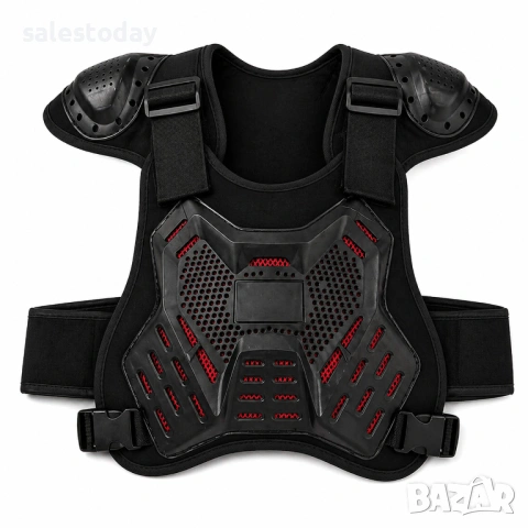 Детска ризница за велосипед, скутер + наколенки с черен кант