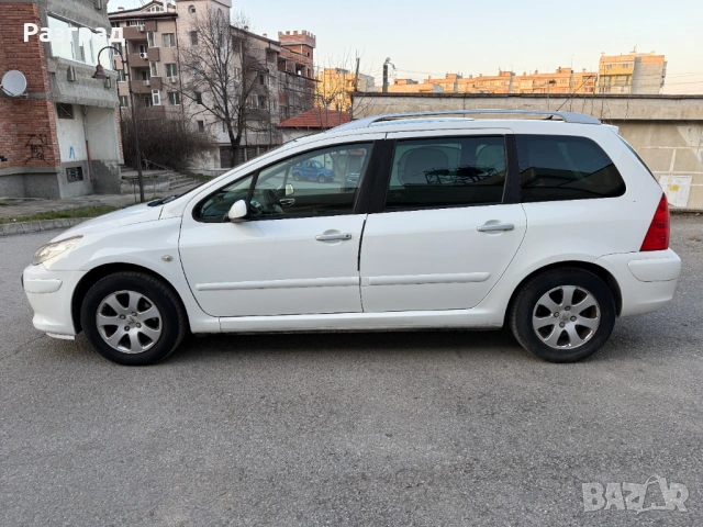 Peugeot 307 SW 1.6I ГАЗ 7места, снимка 7 - Автомобили и джипове - 53900694