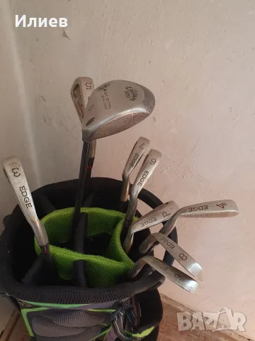 Пълен голф комплект Ben Hogan & Callaway + Чанта John Letters (Отлично състояние!) , снимка 6 - Голф - 55976714