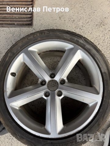 Оригинални Audi 18 цолa OEM джанти 8J ET47 5x112, снимка 5 - Гуми и джанти - 55868171