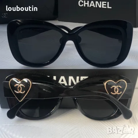 CH дамски слънчеви очила черни 
