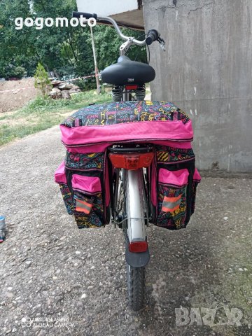 като НОВИ водоустойчиви вело дисаги ,вело раница, велосипедни дисаги, водоотблъскващи чанти колело, снимка 13 - Аксесоари за велосипеди - 37380400