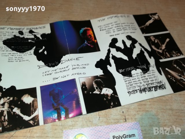 METALLICA RELOAD-original tape-АУДИОКАСЕТА 0810211546, снимка 8 - Аудио касети - 34394588