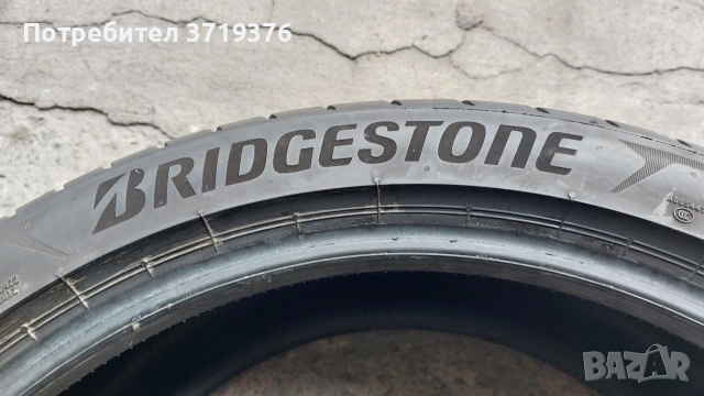 255 40 20 Bridgestone Potenza един брой , снимка 4 - Гуми и джанти - 54246065