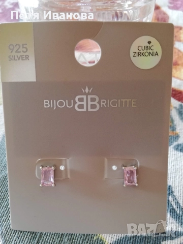 сребърни обеци , снимка 5 - Обеци - 51600415