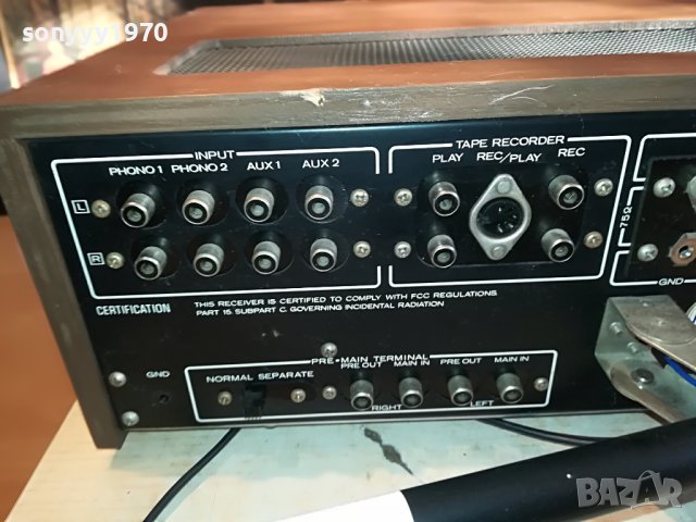 KENWOOD RETRO RECEIVER SWISS 2310221154, снимка 11 - Ресийвъри, усилватели, смесителни пултове - 38422971