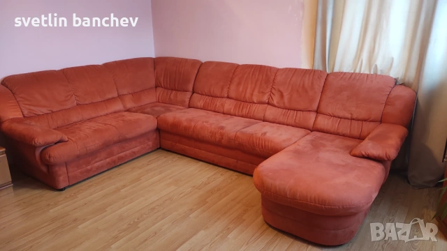 Продавам диван с фотьойл от Германия 