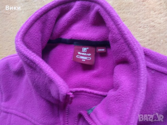 Поларено детско горнище  TOREAD, снимка 2 - Детски пуловери и жилетки - 31777327