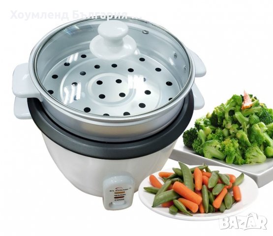 ГАРАНЦИЯ! Оризоварка-съд за готвене на пара с незалепващо покритие, снимка 2 - Прибори за хранене, готвене и сервиране - 29403355