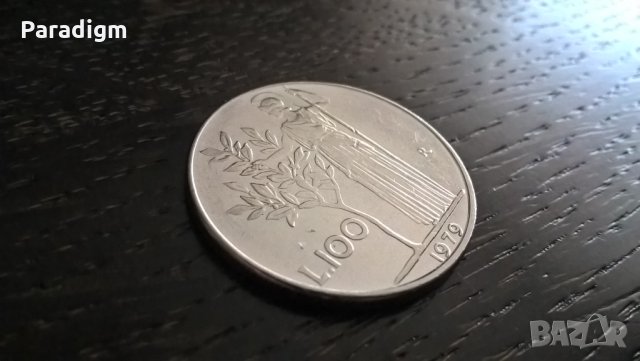 Монета - Италия - 100 лири | 1979г.