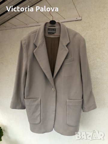 Италия,супер сако-палто VOLLA CACHMERE, снимка 4 - Сака - 31061393