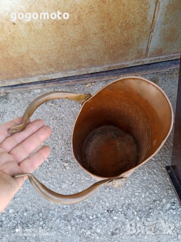 Стара медна кана, снимка 4 - Антикварни и старинни предмети - 37477417