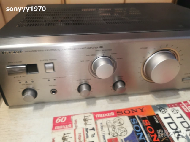 ONKYO A-8830 AMPLIFIER-MADE IN JAPAN 1204260813LCHERY1, снимка 5 - Ресийвъри, усилватели, смесителни пултове - 54170225