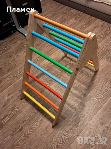 Сгъваем Пиклер Триъгълник с Рампа Wooden Magic, снимка 3 - Играчки за стая - 53295573