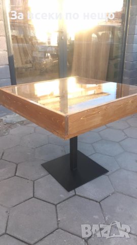 Ръчно изработени метални крака и основи за трапезни и холни маси. Прахово боядисани, снимка 8 - Маси - 44381440