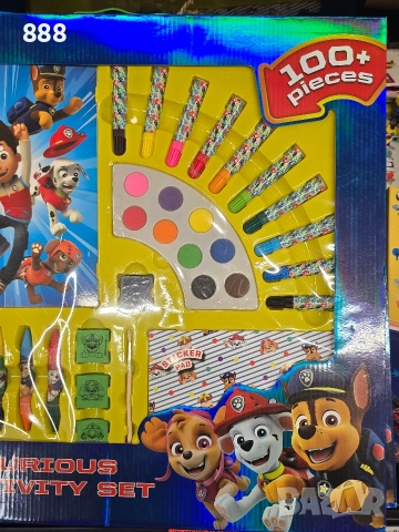 детски комплект за рисуване Paw patrol 
