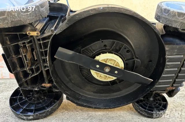 Mr. Gardener Akku 38-2 Li-S - Мощна акумулаторна косачка 40V 38см, снимка 8 - Градинска техника - 50342119