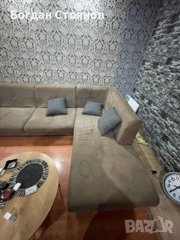 Продавам ъглов диван, снимка 2 - Дивани и мека мебел - 53357562
