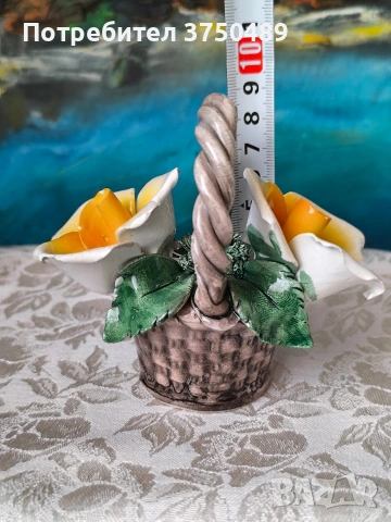 Кошничка с рози , снимка 8 - Декорация за дома - 54281558