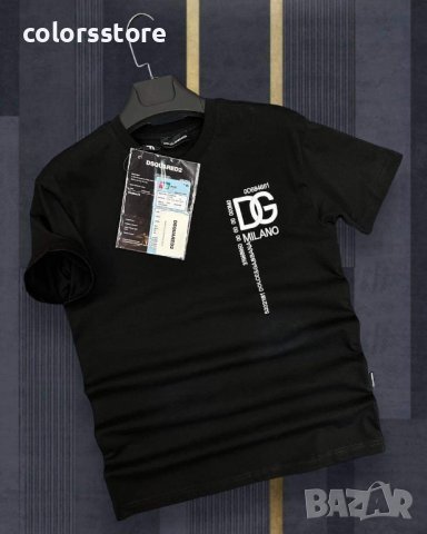 Черна мъжка тениска Dolce&Gabbana  кодVL51H, снимка 1 - Тениски - 44496253