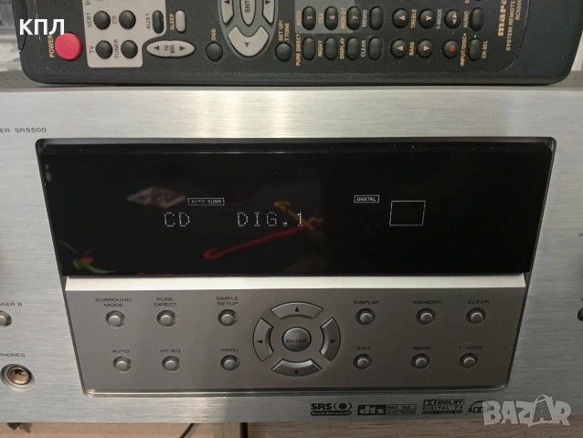 7.1 канален ресивър Marantz SR-5500, снимка 5 - Ресийвъри, усилватели, смесителни пултове - 53029473