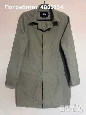 Stussy Nylon Trench Coat.