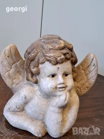 керамично ангелче херувим   19/1, снимка 2 - Декорация за дома - 49058624